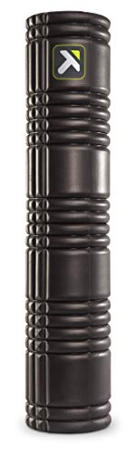 TriggerPoint Grid 2.0 Foam Roller, Deep Tissue Muscle Massage, Versatile Foam Roller, Multi Purpose, with Free Online Instructional Videos, Black, 26''/66cm