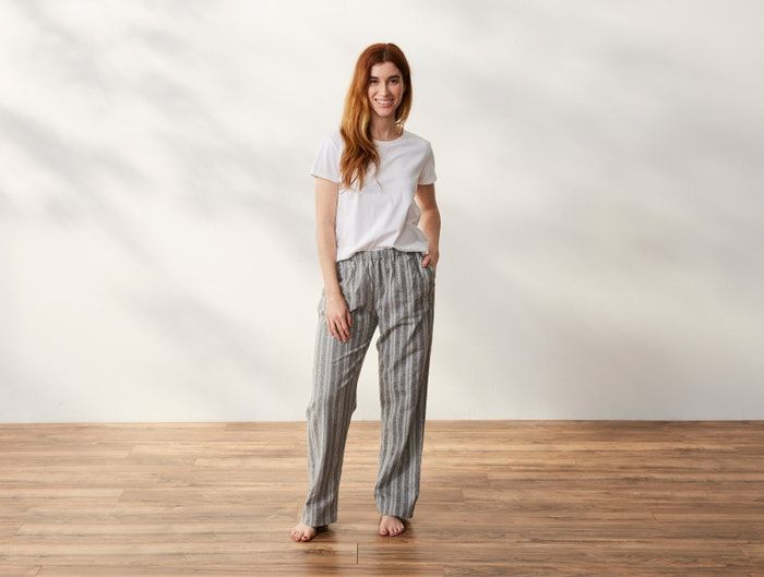 Flannel pajama bottoms discount women