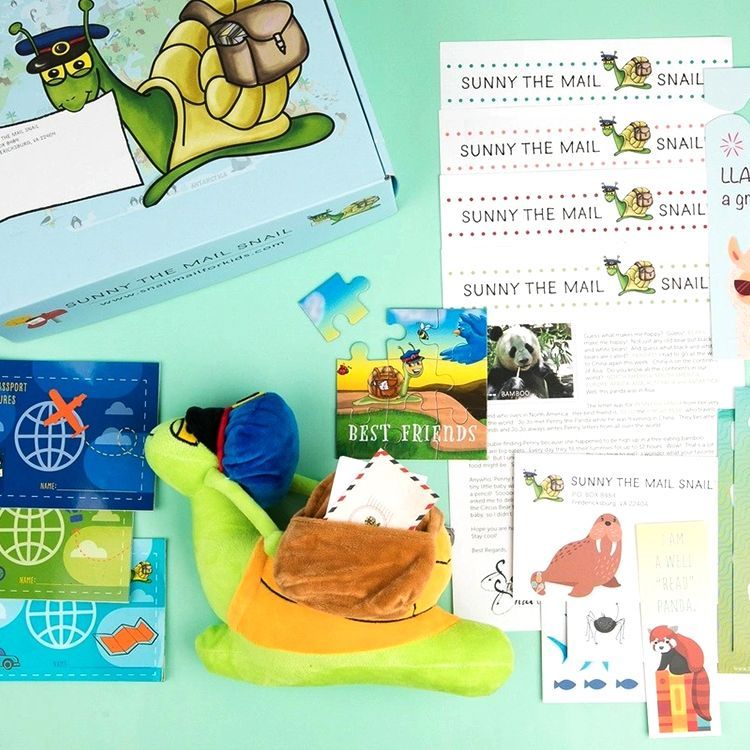 Snail Mail Subscription for Kids — 3 Months
