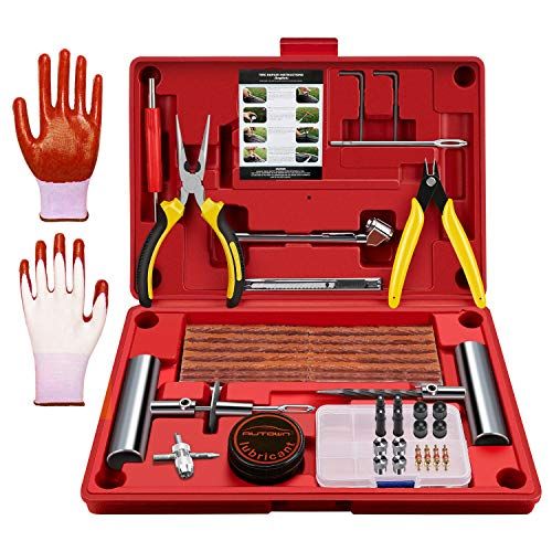 Tire changing online kit for car