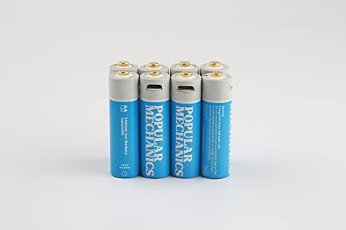 Rechargeable AA Batteries (8-Pack)
