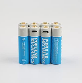 Rechargeable AA Batteries (8-Pack)