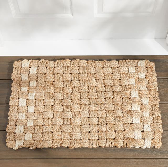 Woven Natural Fiber Doormat 
