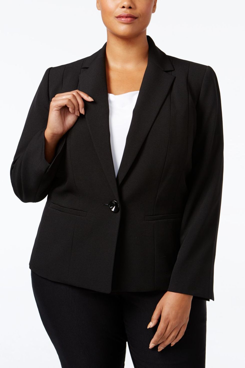 9-to-5 Stretch Work Blazer, Women's Plus Size Coats + Jackets, ELOQUII
