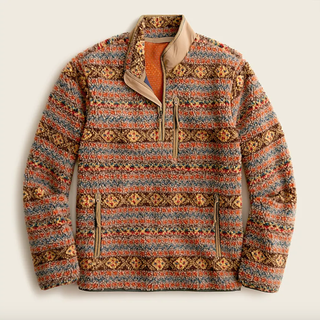 J.Crew Nordic Fair Isle Sherpa-Fleece Pullover J.Crew Nordic Fair Isle Sherpa-Fleece Pullover