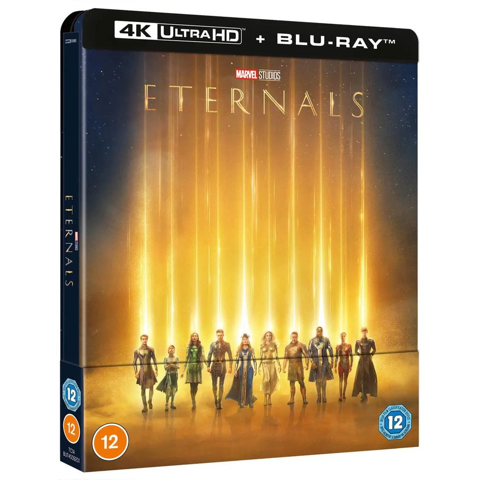 Marvel Studio's Eternals Zavvi Exclusive 4K Ultra HD Steelbook (includes Blu-ray)