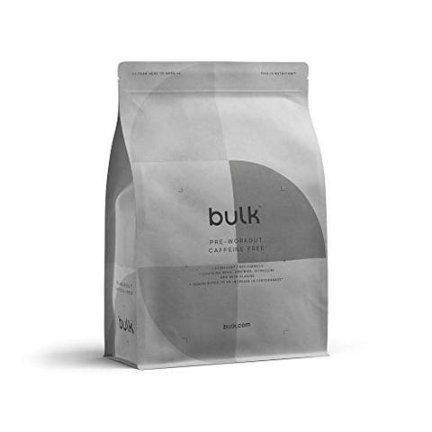 Bulk Pre Workout Caffeine Free, Watermelon, 500 g, Packaging May Vary