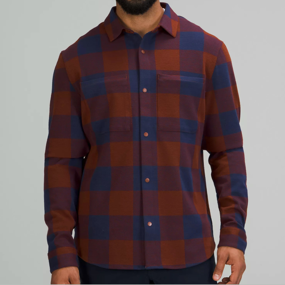 lululemon flannel mens