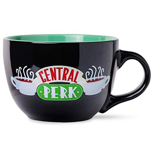 Central Perk Black Ceramic Mug