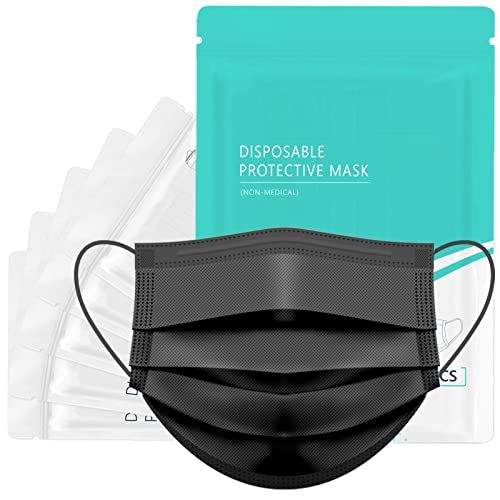 10 Designer Inspired Iconic Colorful Print on White Disposable Face Ma – A  Mask for Me