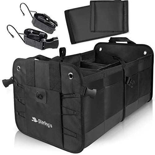 FoxBox Front Seat Organizers and Storage with Cover - Police