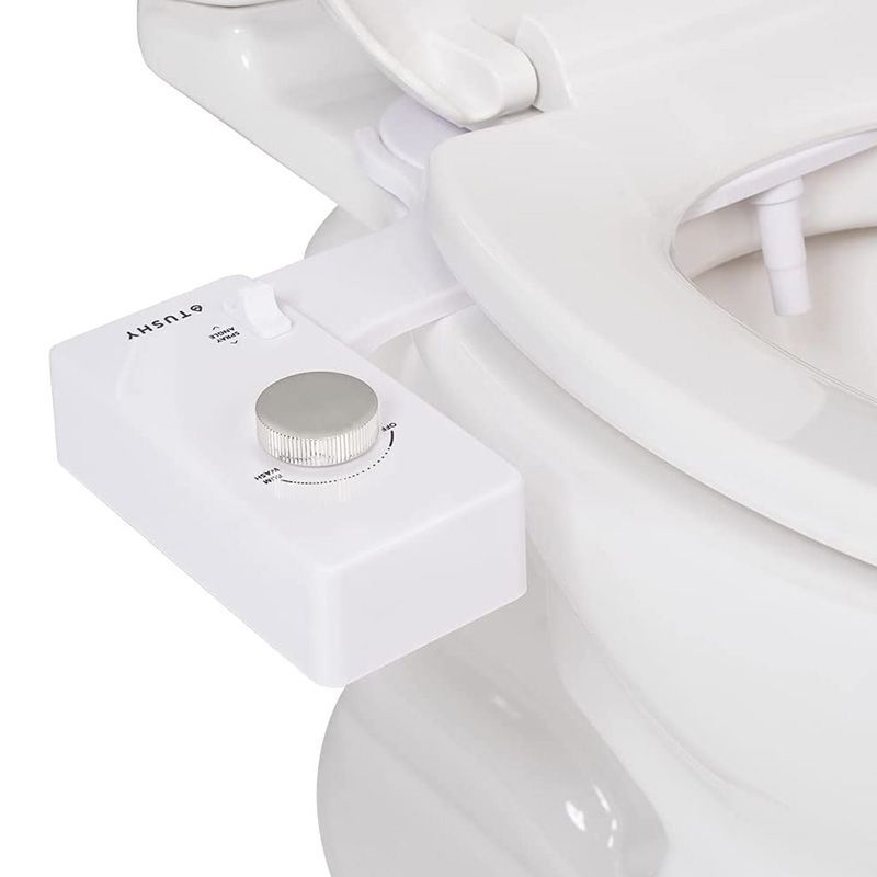 RV Bidet Sprayer For Toilet Seat Attachment Bedet Water Spray Non-Electric Tushy 