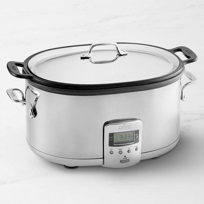 Deluxe Slow Cooker with Cast-Aluminum Insert