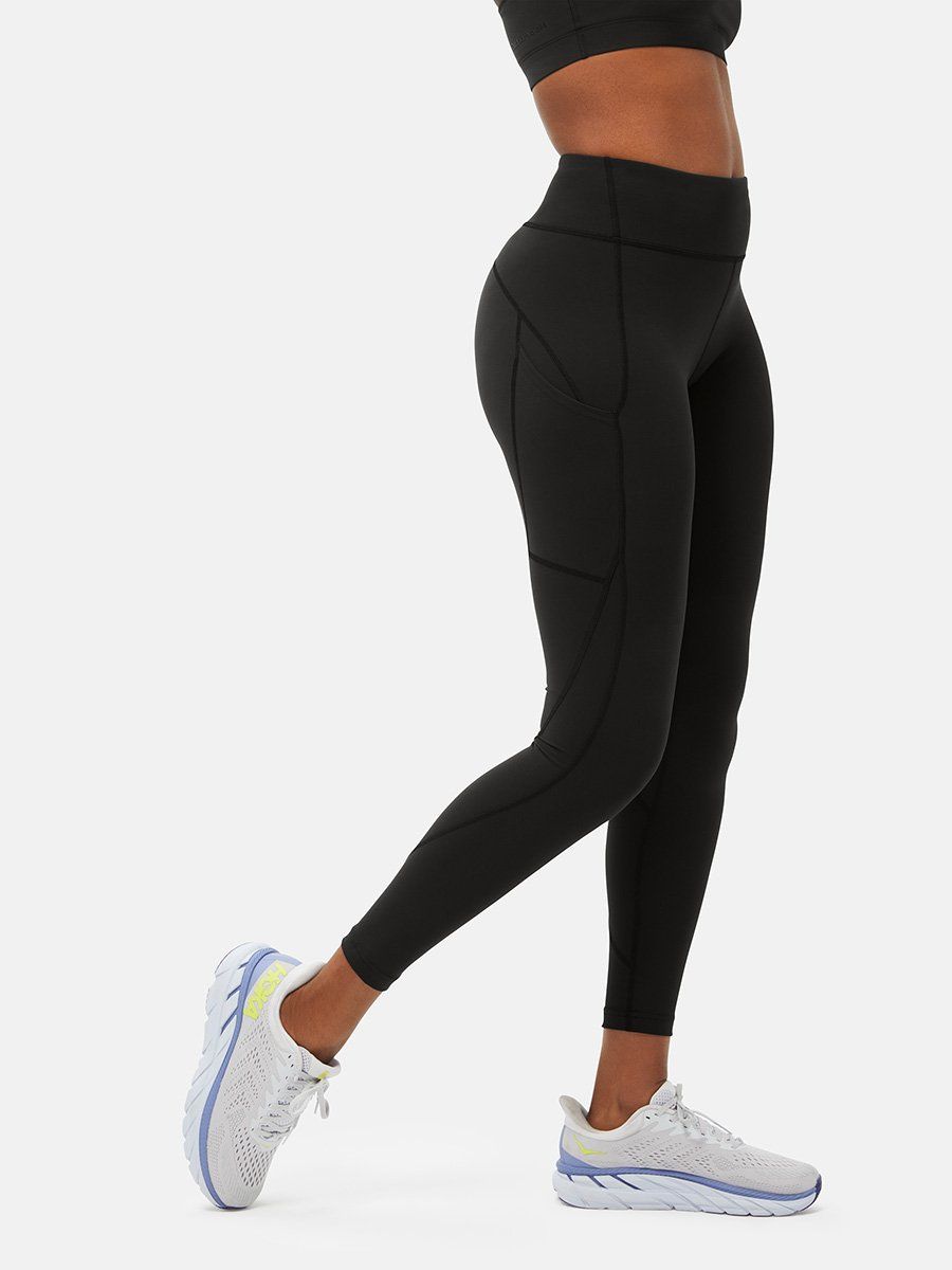UK Womens High Waist Pocket Yoga Leggings Athletic Running Fitness Gym Shorts 