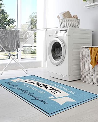 Non-Slip and Washable Laundry Room Runner