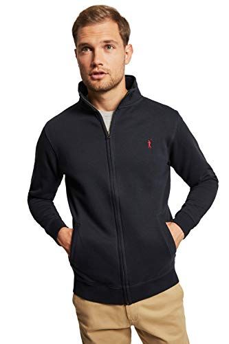 Sudadera cremallera discount hombre sin capucha