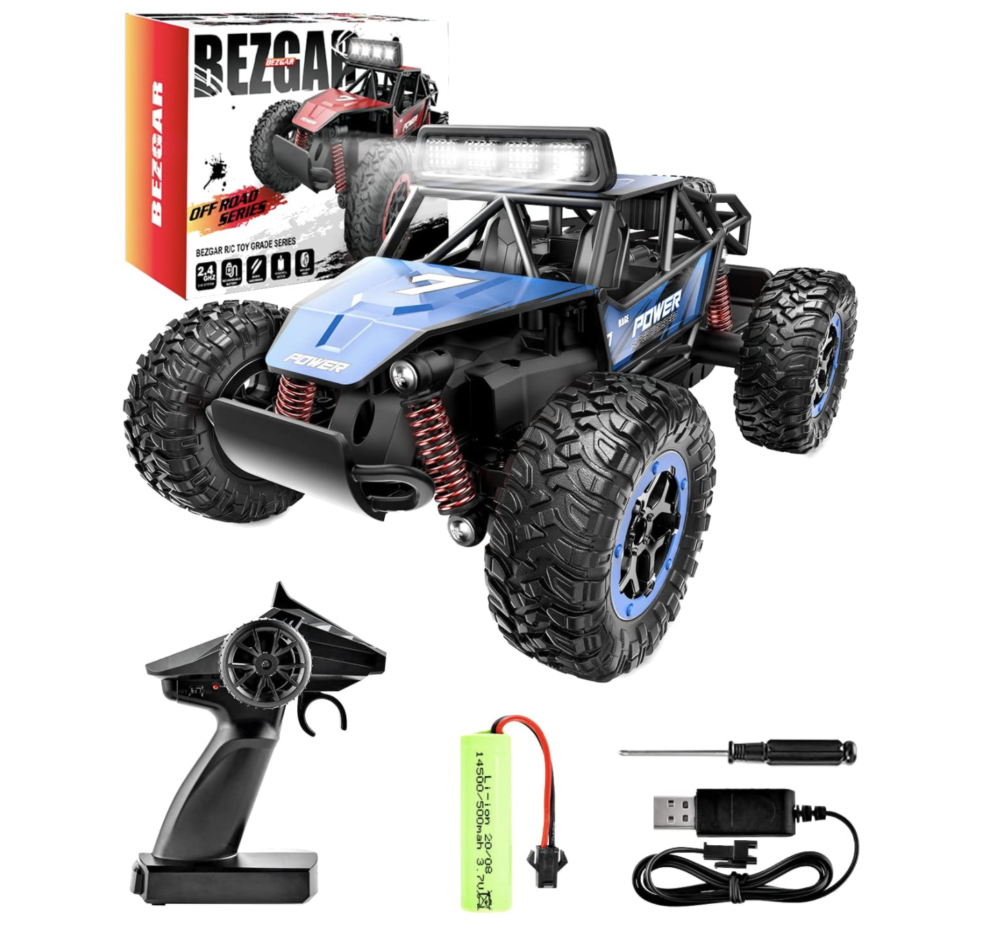 RC Xtreme Rock Crawler 4WD Remote Control Car 2.4GHz Electric Off Road New 