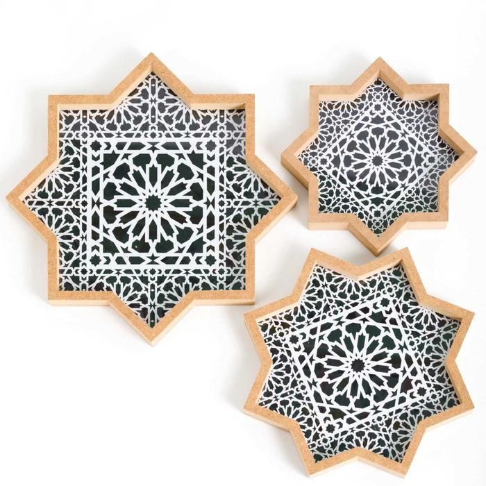 Moroccan Star Serving Trays