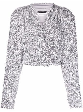 Aurelia Sequin-Embellished Blouse Aurelia Sequin-Embellished Blouse
