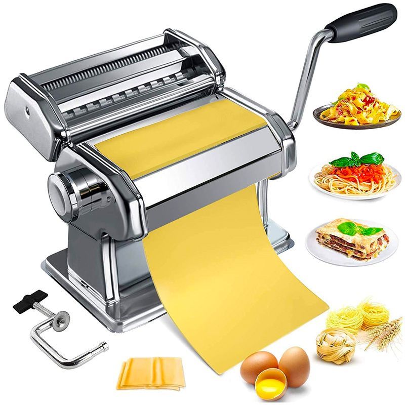 Cavatelli Maker Machine, Countertop Hand Cranking Macaroni Gnocchi
