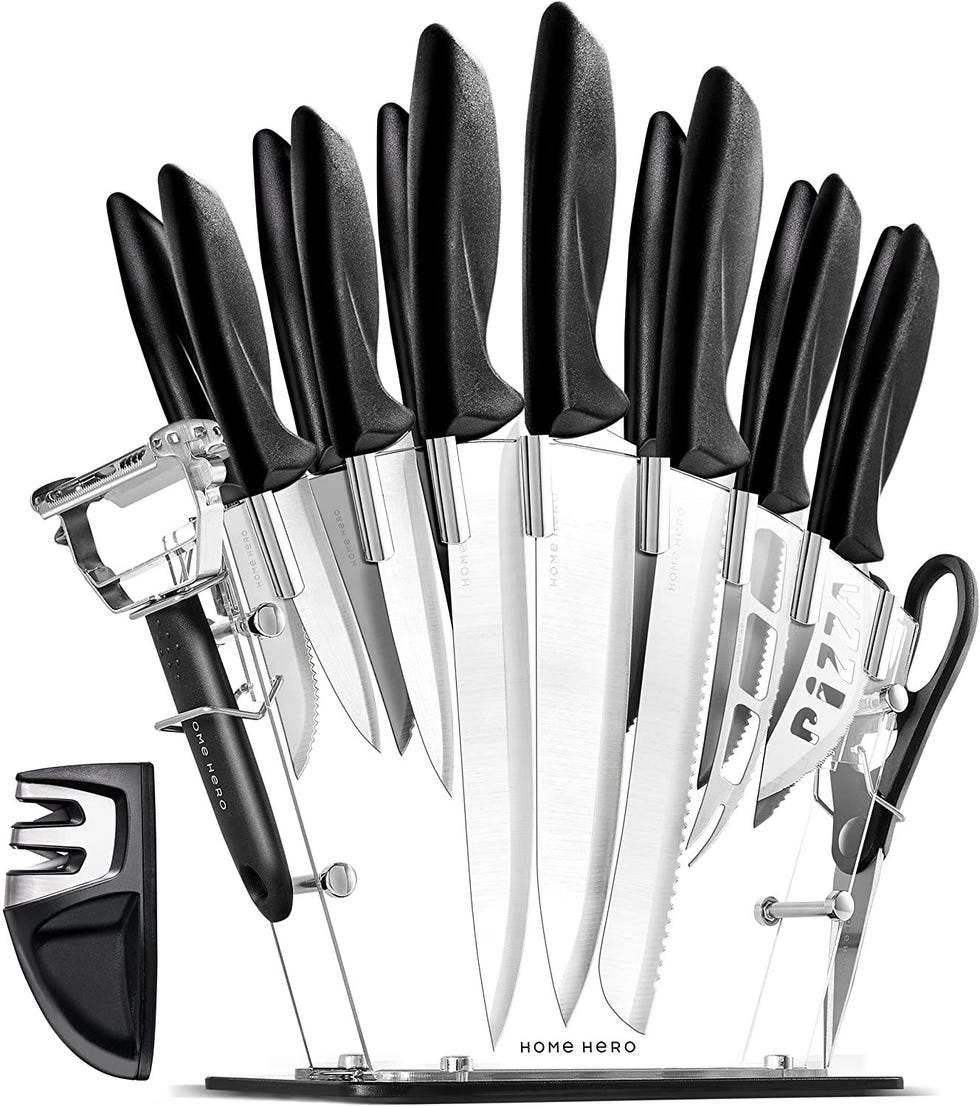 Home Hero 17 Pieces Kitchen Knives Set
