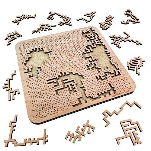 Mind-Bending Wooden Jigsaw Puzzle