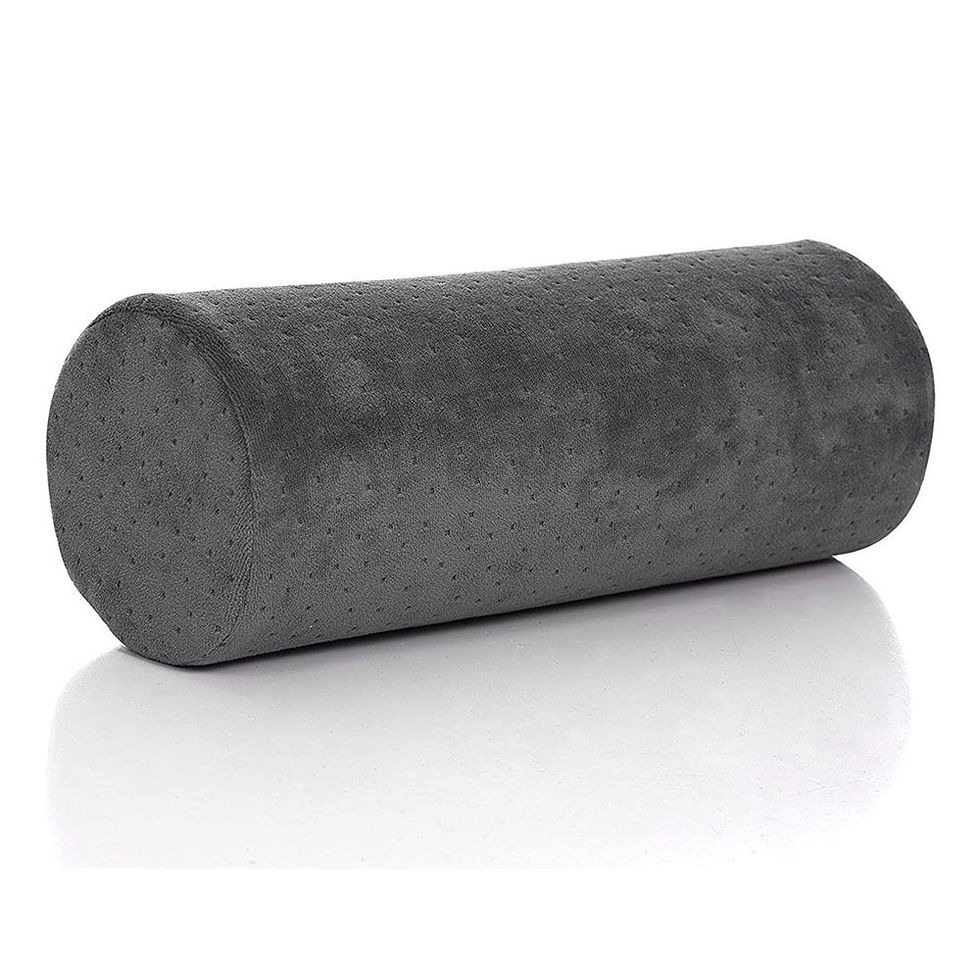 Bamboo Round Cervical Roll Cylinder Bolster Pillow