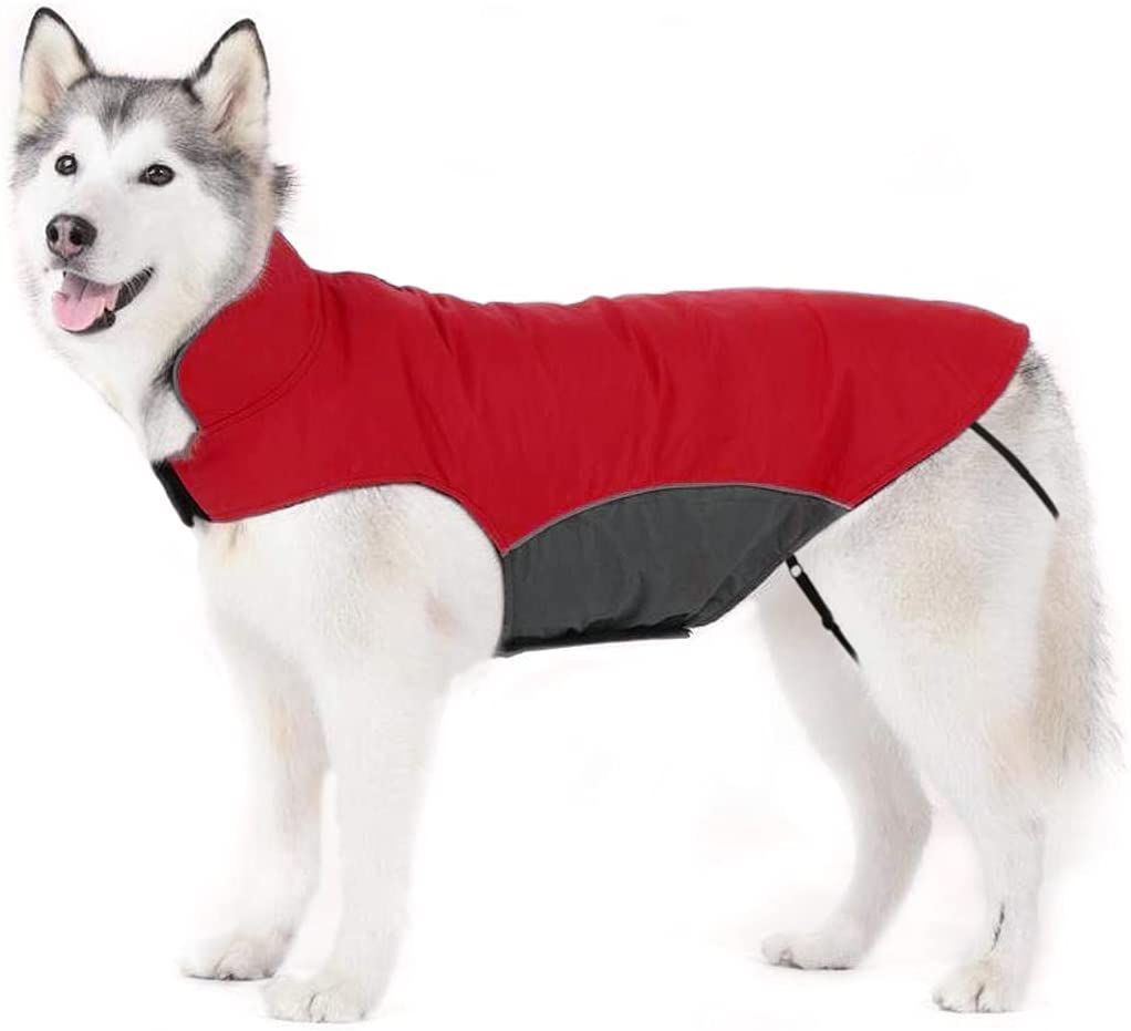 Heaviesk Perros para Mascotas Encantadores y cómodos de PVC Impermeables Tipo de Moda Zapatos de Lluvia Suave para Perros pequeños 