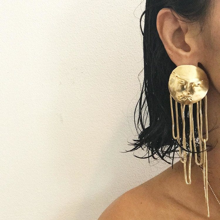 Sungod Earrings
