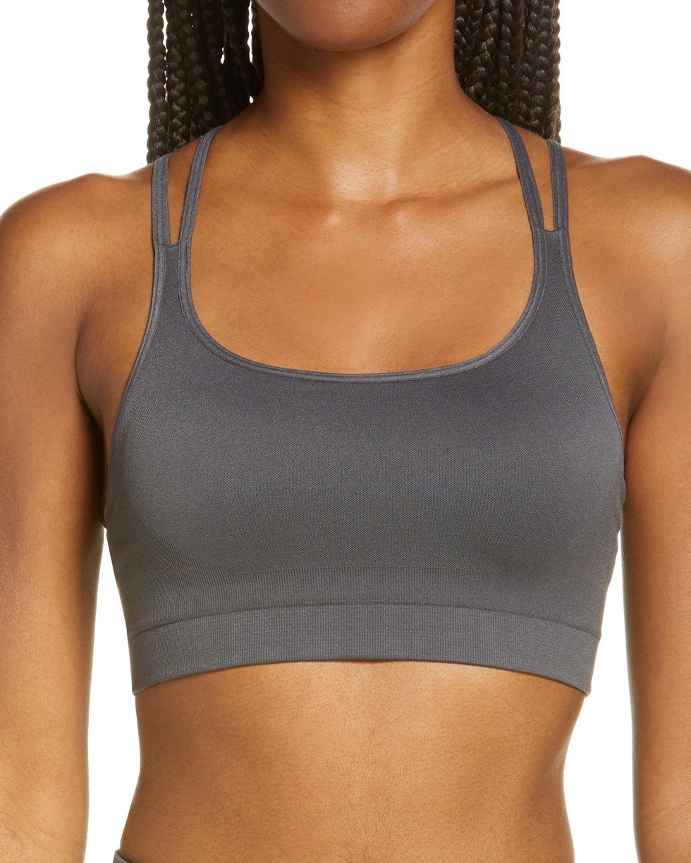 Soma Soma Sport 360 Medium Support Crop Top, Green, size S