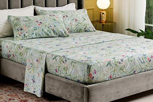 Butterfly Print Bed Sheet