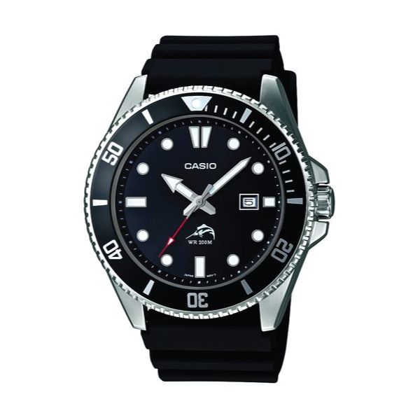 Casio Black Dive-Style Sport Watch