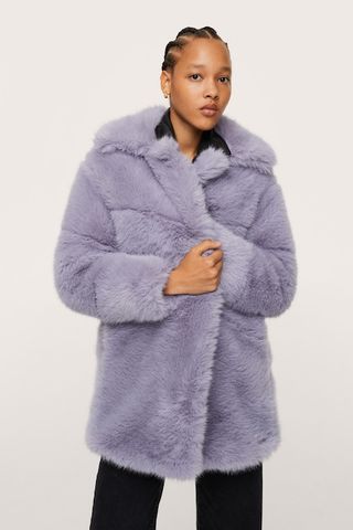 grow faux-fur coat