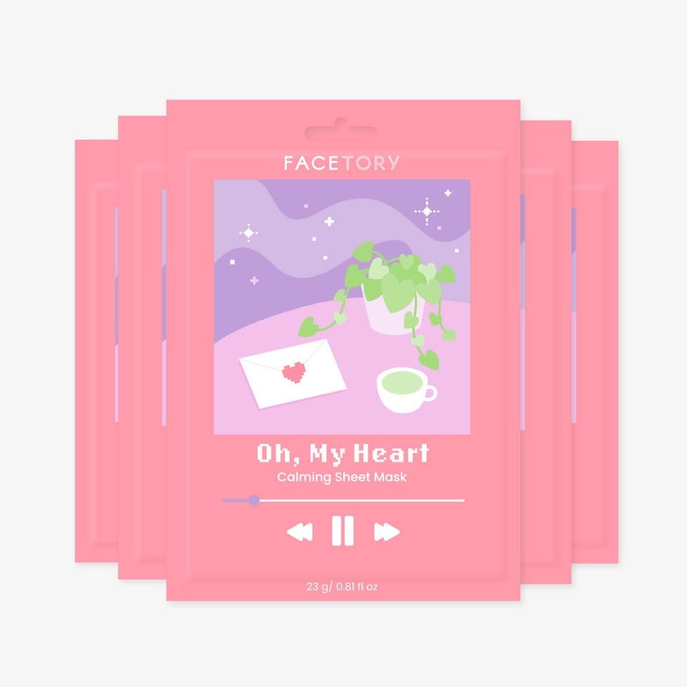 Oh, My Heart Calming Sheet Masks (Pack of 10)