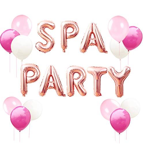 Spa Party Balloons