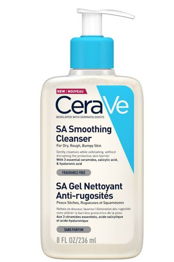 Cerave Smoothing Cleanser with Salicylic Acid 236ml