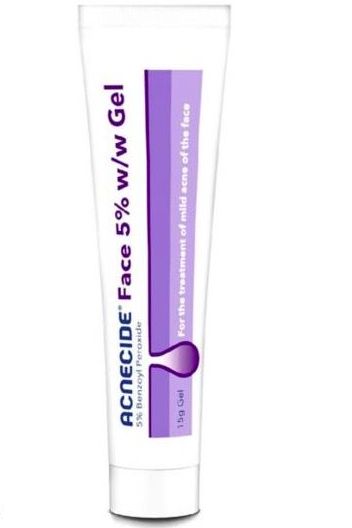 ACNECIDE Face Gel Treatment Benzoyl Peroxide