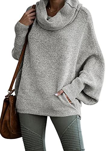 oversized cowl neck sweater