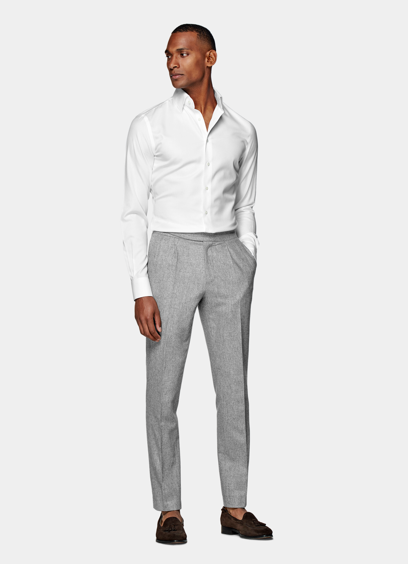 dress shirt and pants men