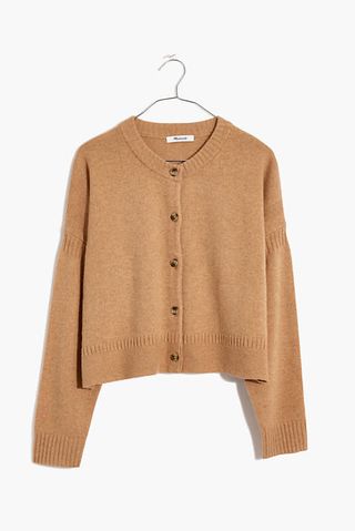 Clemence Cropped Cardigan Sweater