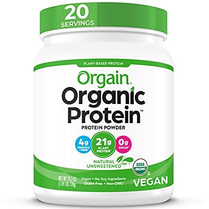 Organic Unsweetened Plant-Based Protein Powder