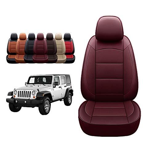  OASIS AUTO Car Seat Covers Accessories 2 Piece Front
