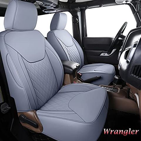 Add Luxury To Your Jeep With Leather Seat Covers Car And Driver - Jeep Wrangler Cloth Seat Covers