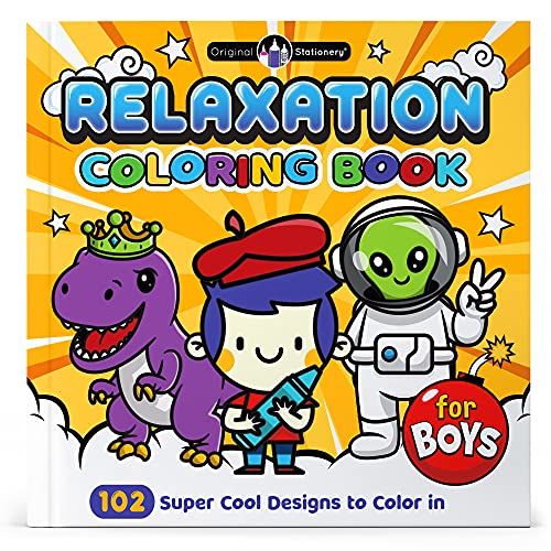Arts and Crafts Relaxation Coloring Book
