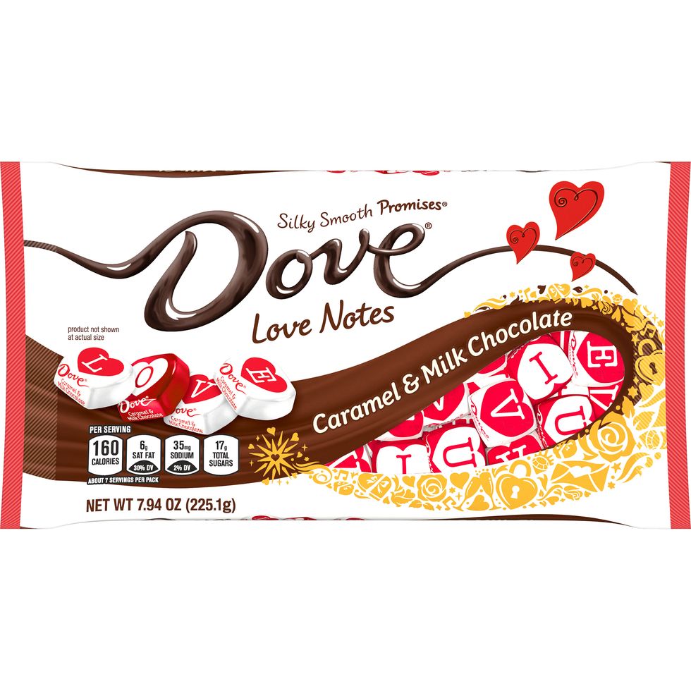 Dove Promises Love Notes Caramel Milk Chocolate
