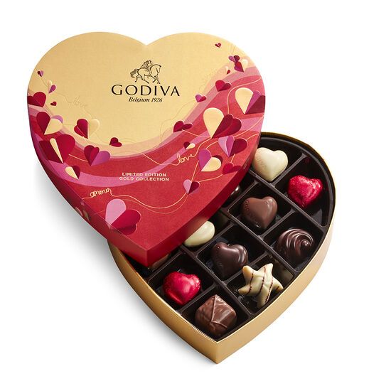Valentine's Day Heart Assorted Chocolate Gift Box