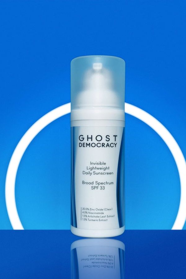 Ghost Democracy Invisible Lightweight Daily Face Sunscreen SPF33