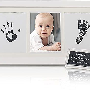 Kit de marco de fotos con huella de mano para bebé recién nacido, regalo  perfecto para Baby Shower