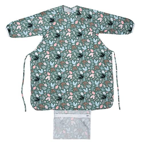 Babero impermeable grande de Bebamour