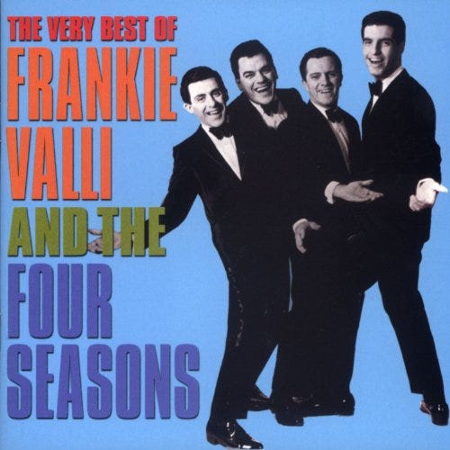 "Can’t Take My Eyes Off You" by Frankie Valli and the Four Seasons
